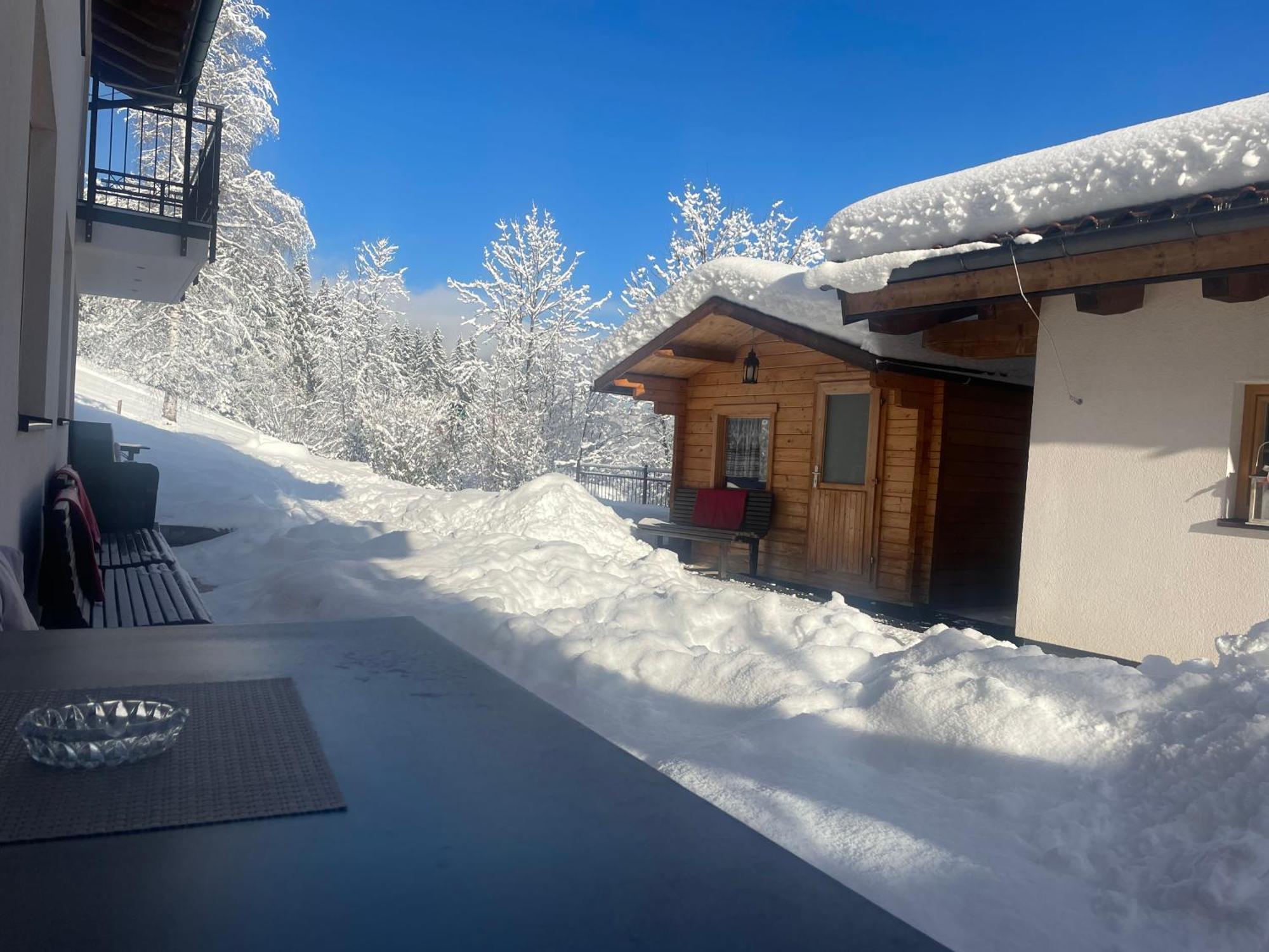 Ferienhaus Oberberg Flachau Exteriör bild